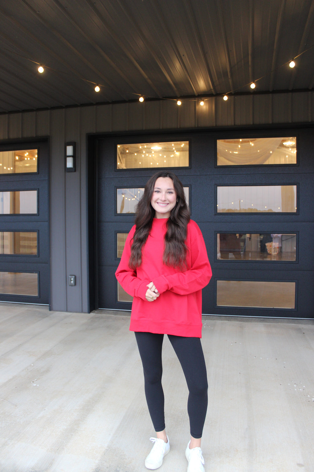 Your Go To Mock Neck Sweatshirt