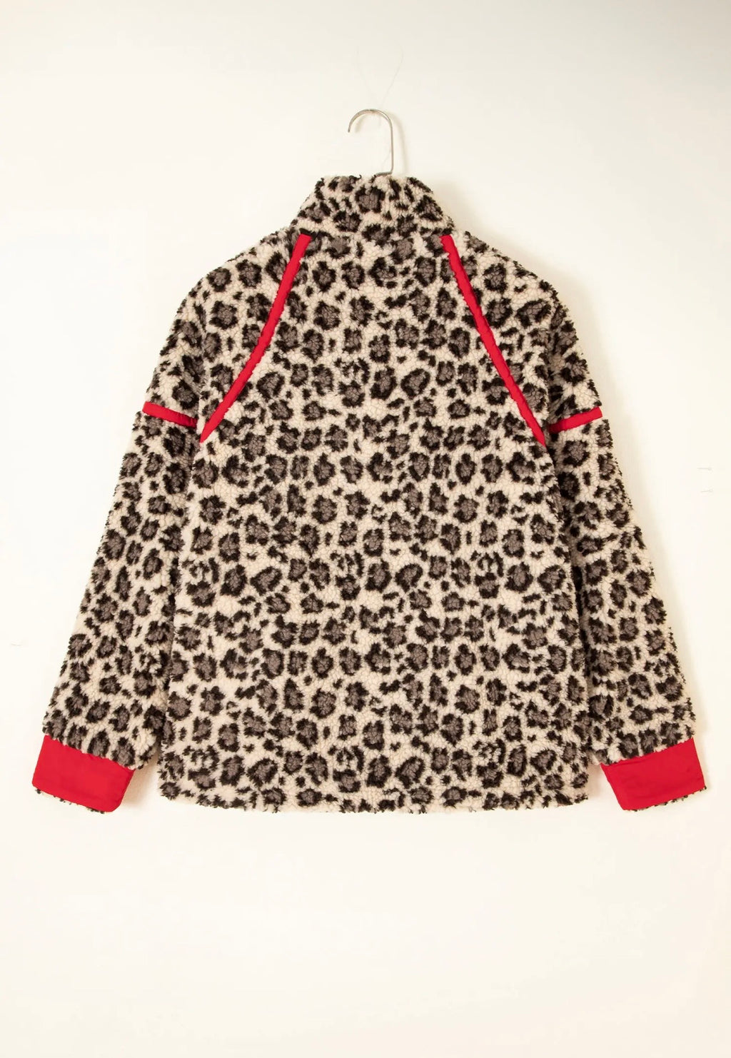 PRE ORDER Leopard Fleece Zip Up