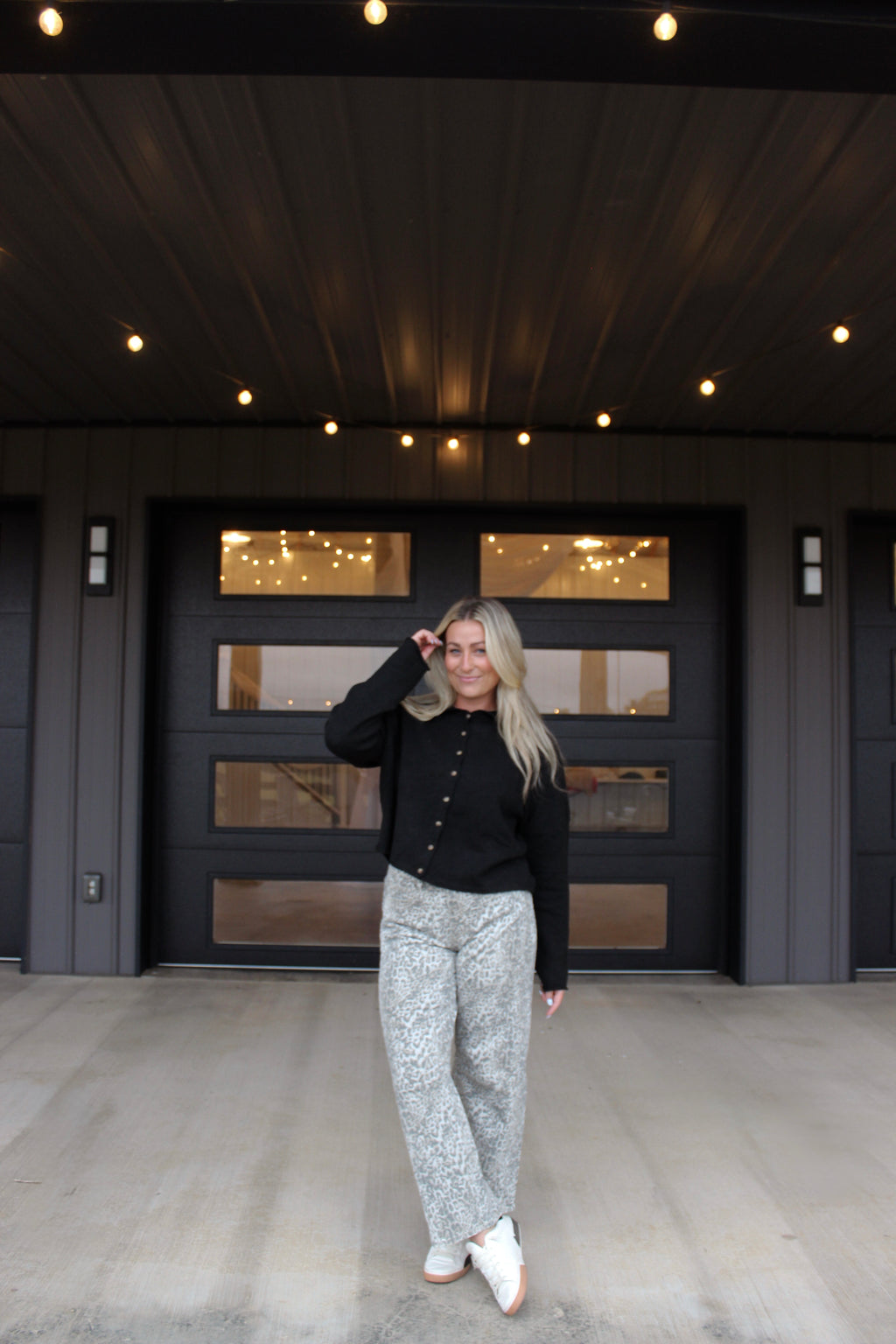 Everyday Basic Black Cardigan