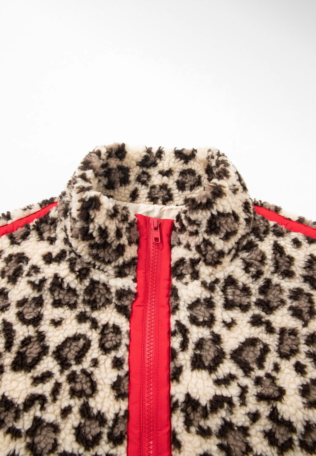 PRE ORDER Leopard Fleece Zip Up