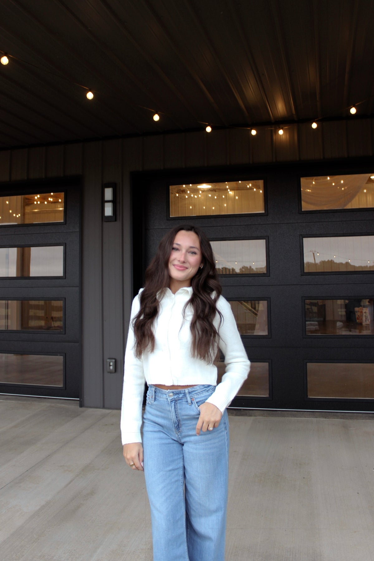 Comfort Zone White Cardigan