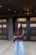 Step Into Fall Brown Sweater