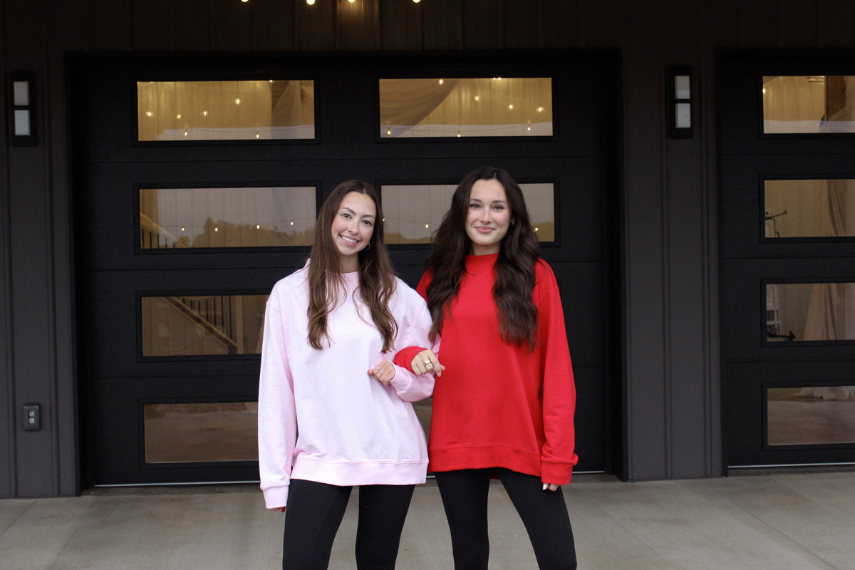 Your Go To Mock Neck Sweatshirt