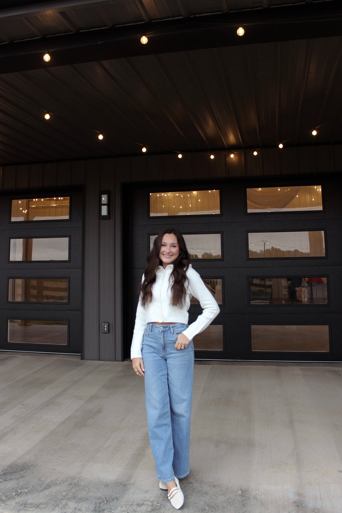 Comfort Zone White Cardigan