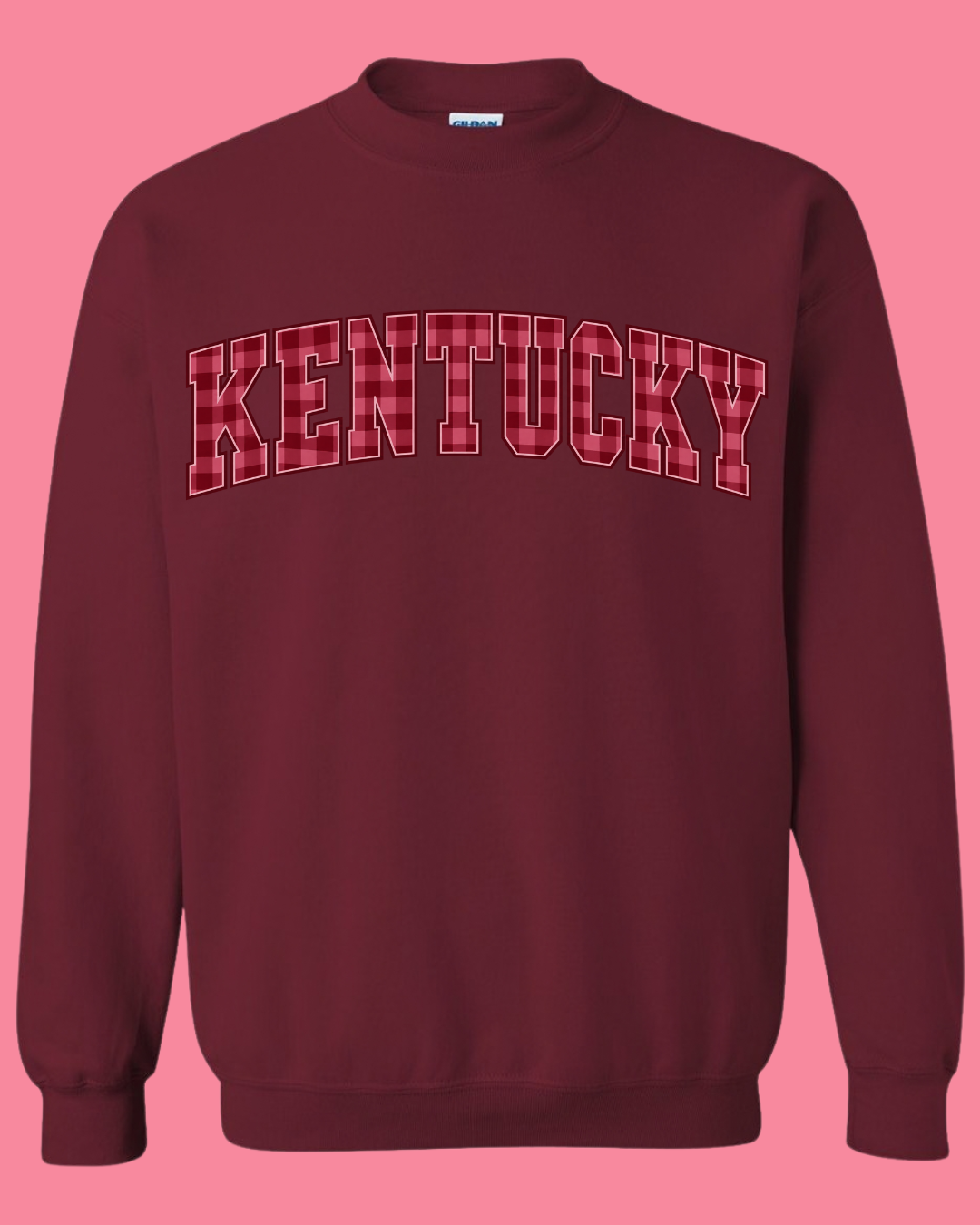 PREORDER Kentucky Gingham Sweatshirt