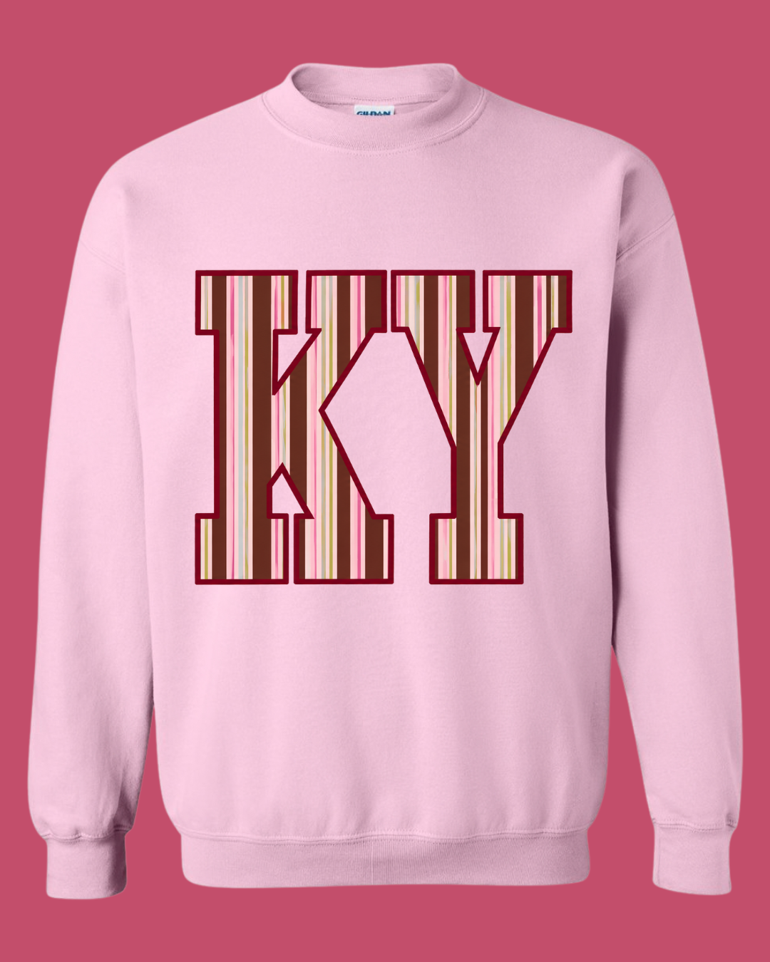 PRE ORDER KY Striped Sweatshirt