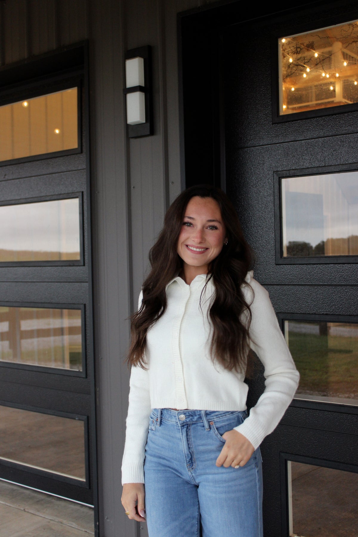 Comfort Zone White Cardigan