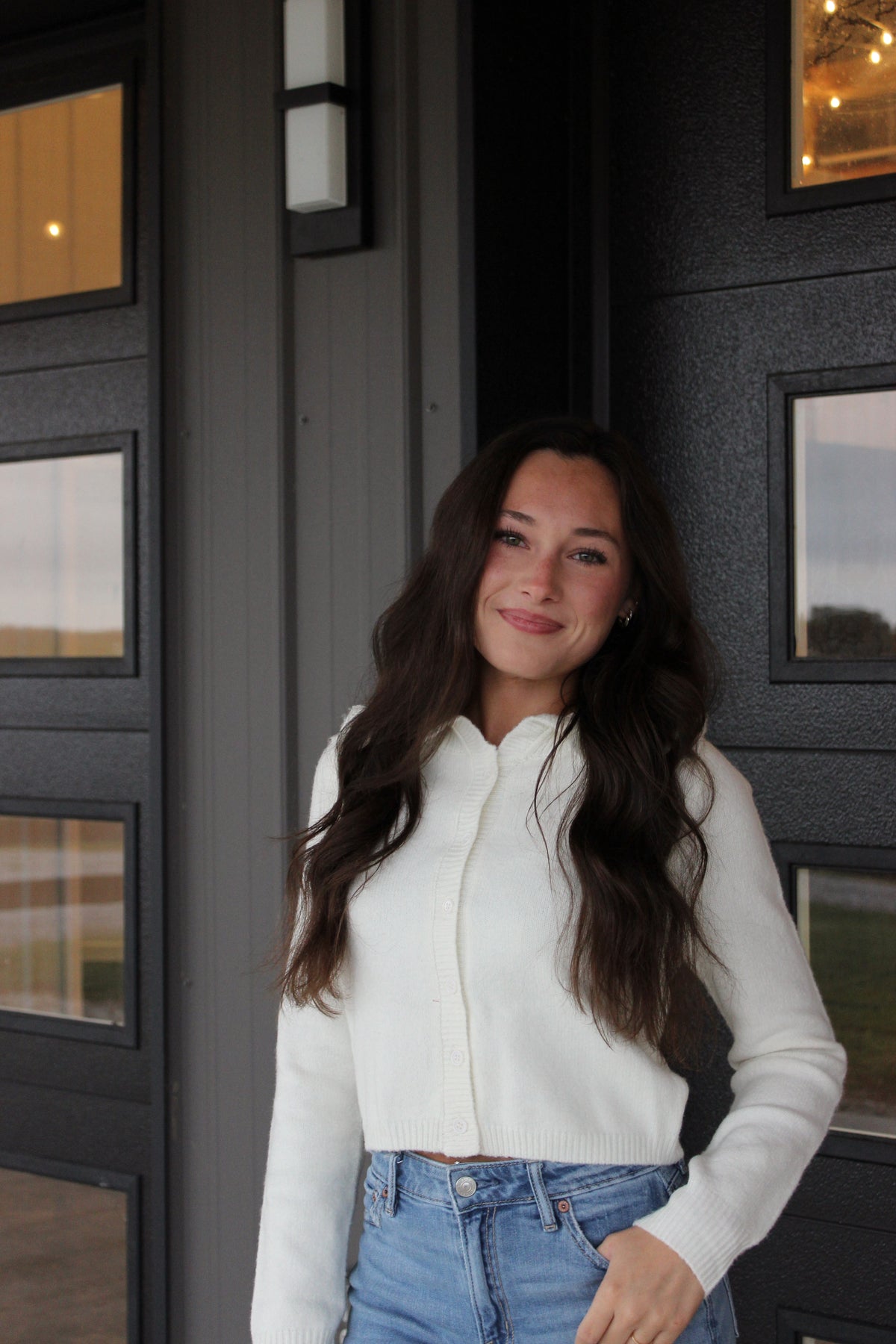 Comfort Zone White Cardigan